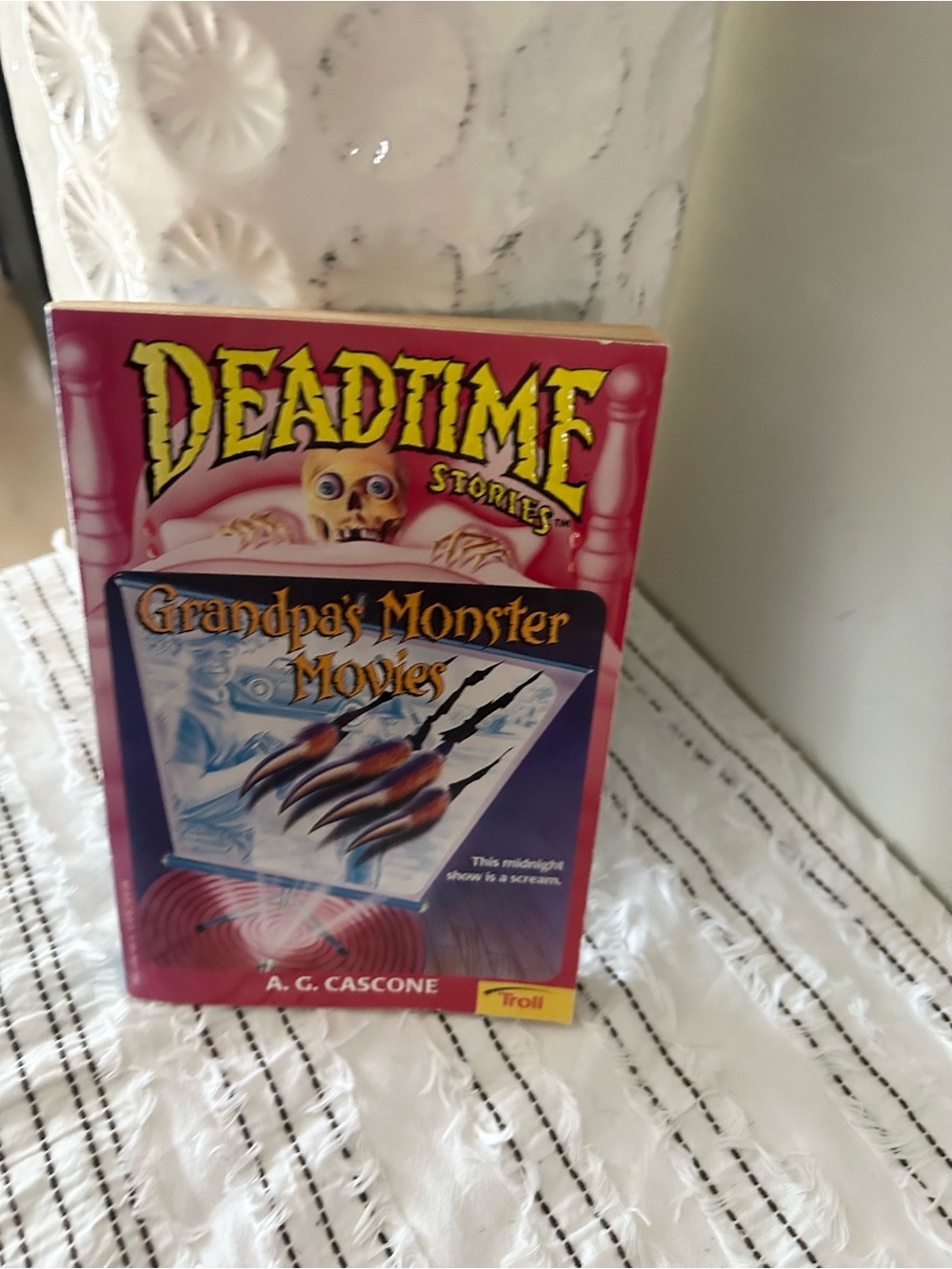 1997 Deadtime Stories: Grandpa's Monster Movies Kids Paperback Chapter Book